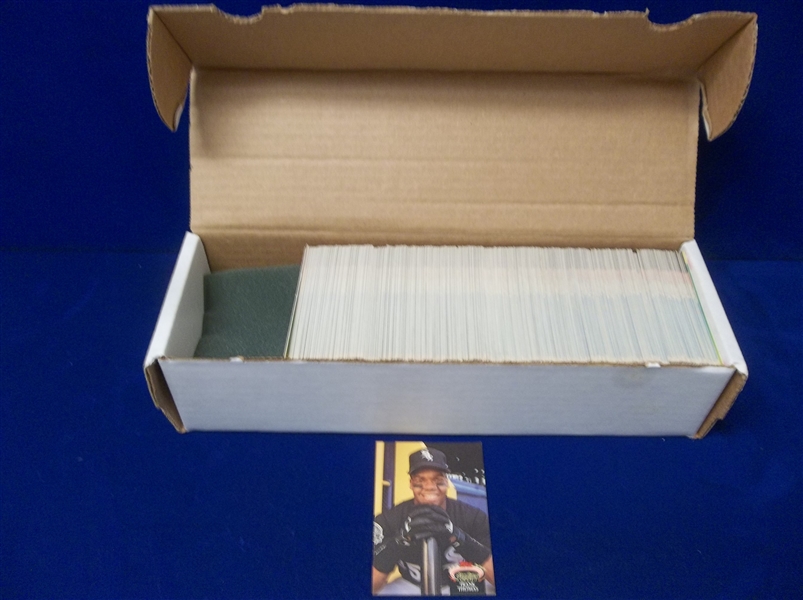 1992 Stadium Club Baseball- 1 Complete Series 2 and Series 3 Sets (#301-900)