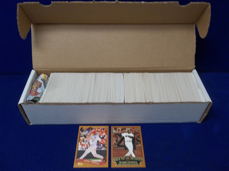 2002 Topps Bsbl.- 1 Complete Set of 718 Cards