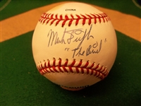 Autographed Mark Fidrych Sherwin Williams/Rawlings OLB1 Official League Baseball