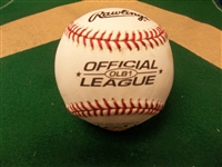 Autographed Mark Fidrych Sherwin Williams/Rawlings OLB1 Official League Baseball