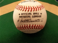 Autographed Monte Irvin Official NL MLB Baseball