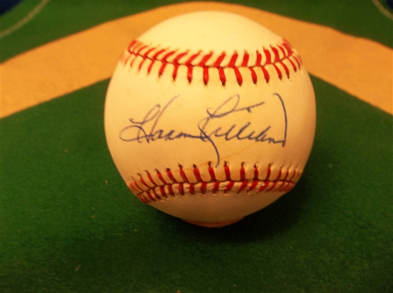 Autographed Harmon Killebrew Official AL MLB Baseball