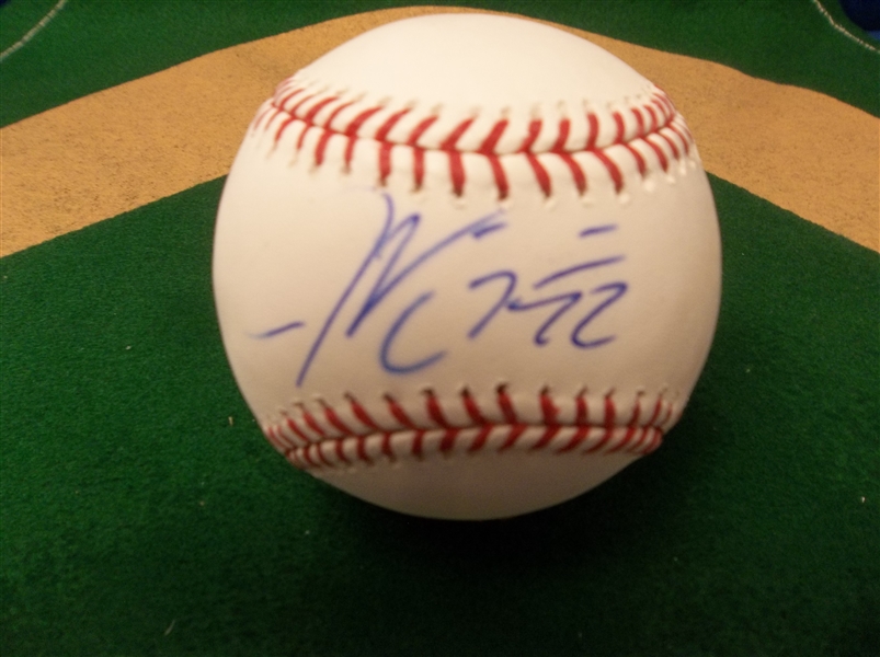 Autographed Jason Kipnis Official MLB Baseball