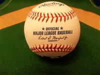 Autographed Jason Kipnis Official MLB Baseball