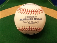 Autographed Tyler Naquin Official MLB Baseball