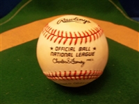 Autographed Phil Niekro Official NL MLB Baseball