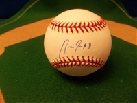 Autographed Jose Ramirez, Indians Infielder- Official MLB Baseball