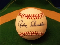 Autographed Richie Scheinblum Official MLB Baseball