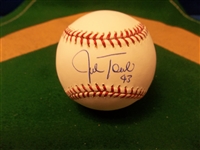 Autographed Josh Tomlin Official MLB Baseball