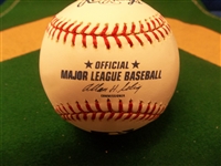 Autographed Official MLB Baseball Signed by 3 Diff. Cleveland Indians Pitchers