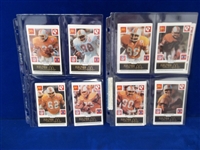 1986 McDonald’s Tampa Bay Buccaneers NFL- 1 Complete Set of 24 Black Tab Scratch-Off Cards