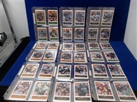 1986 McDonald’s NFL Clean Up Lot of 9 Diff. Team Sets