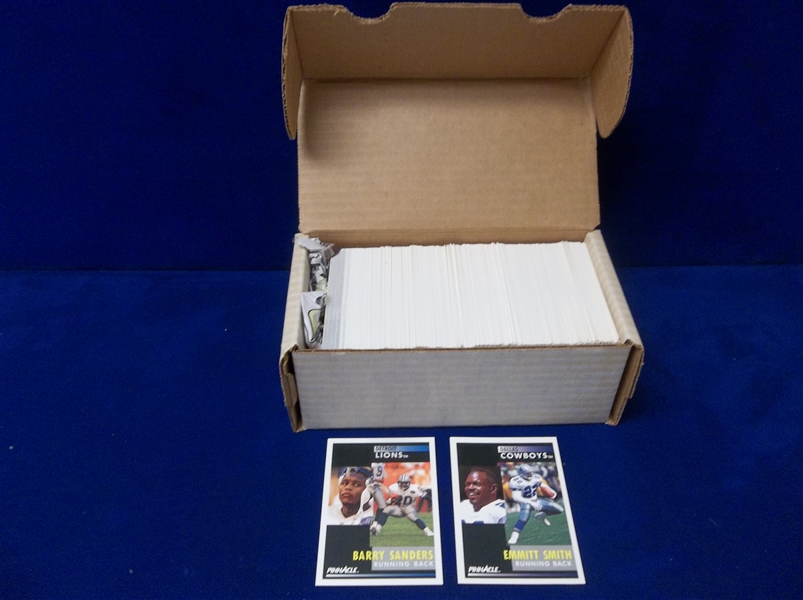 1991 Pinnacle Ftbl.- 1 Complete Set of 415 Cards