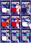 2018 Donruss Bb- “Promising Pros Materials”- 9 Asst.