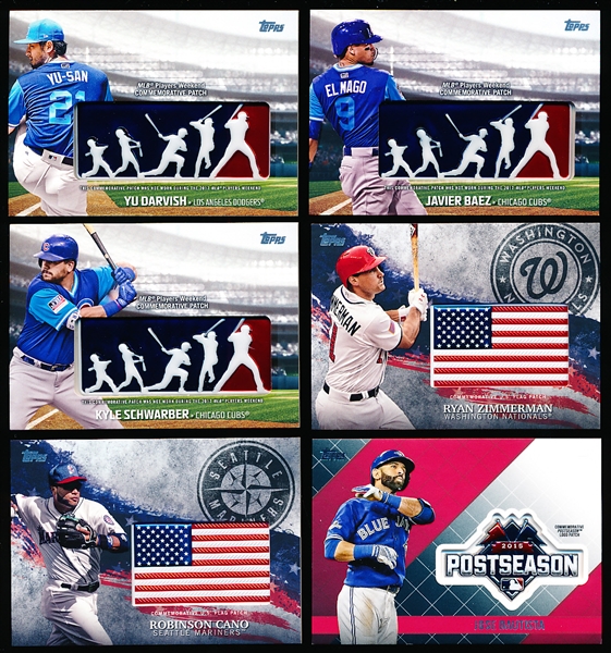 2018 Topps Bb- 6 Diff. Inserts