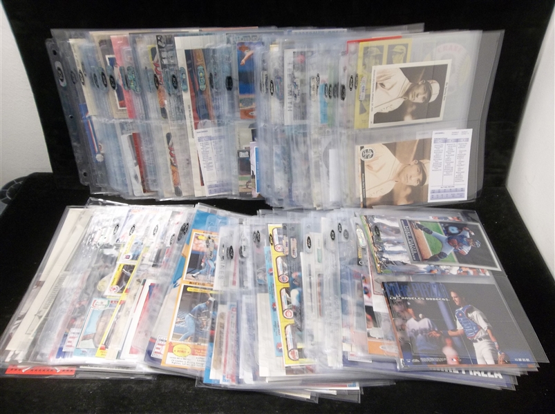 Baseball HOFer or Hopeful HOFer Odd-Ball Clean-Up Group #2 in Pages- 315+ Asst. Items