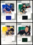 2000-01 SP Game Used Hockey- “Tools of the Game”- 4 Diff.