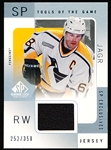 2000-01 SP Game Used Hockey- “Tools of the Game- SP Exclusives”- #JJ Jaromir Jagr, Penguins- #252/350