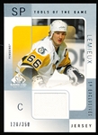 2000-01 SP Game Used Hockey- “Tools of the Game- SP Exclusives”- #ML Mario Lemieux, Penguins- #120/350