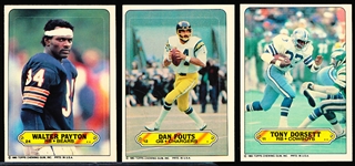 1983 Topps Football Sticker Inserts- 37 Asst