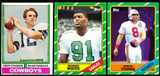 Three Football Cards