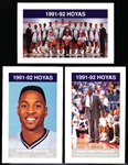 1991-92 Georgetown Hoyas Basketball Police Set of 18- 10 Sets