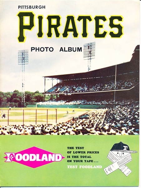 1969 Foodland Pittsburgh Pirates Photo Album