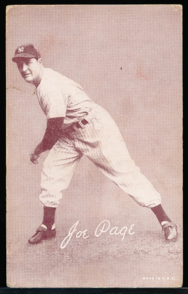 1947-66 Baseball Exhibit- Joe Page