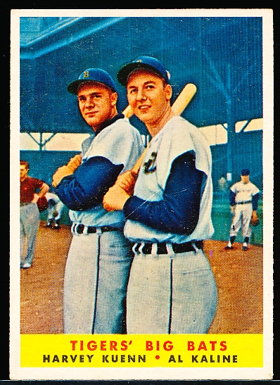 1958 Topps Baseball- #304 Kaline/Kuenn