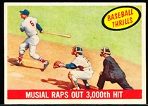 1959 Topps Baseball- #470 Stan Musial Baseball Thrill