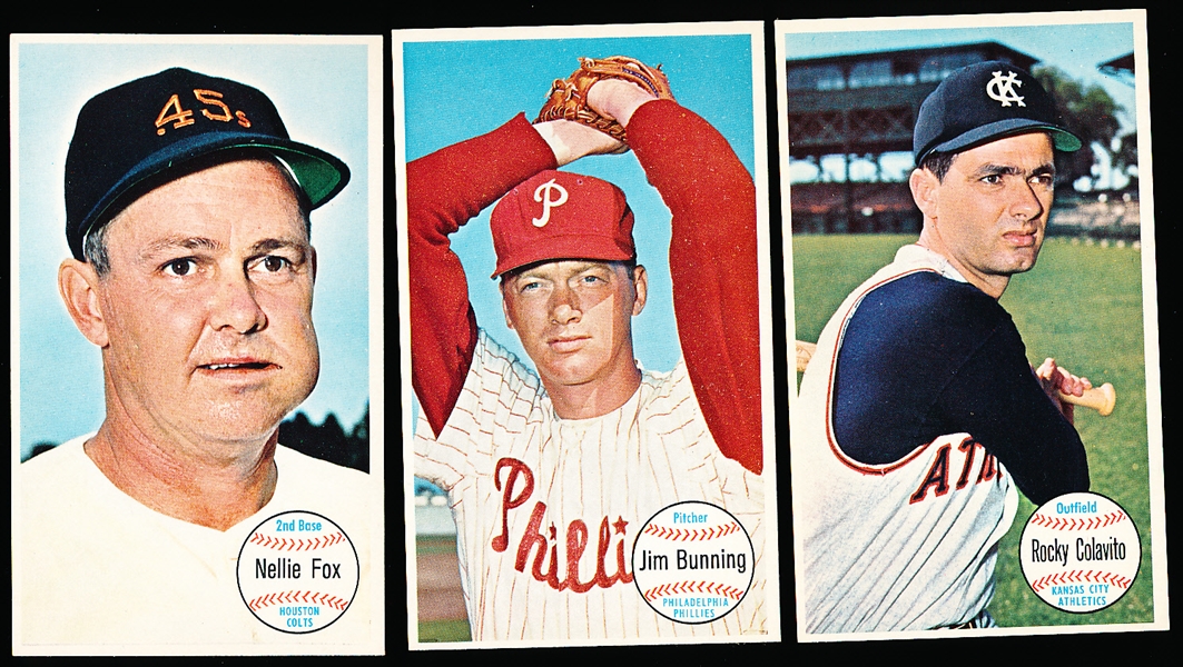 1964 Topps Bb Giants- 3 Diff