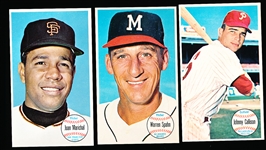 1964 Topps Bb Giants- 3 Diff