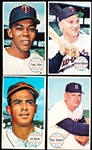 1964 Topps Bb Giants- 4 Diff