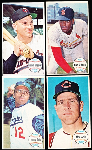1964 Topps Bb Giants- 4 Diff