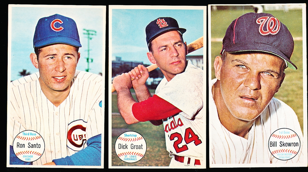 1964 Topps Bb Giants- 3 Diff