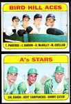 1969 Topps Baseball- 2 Cards