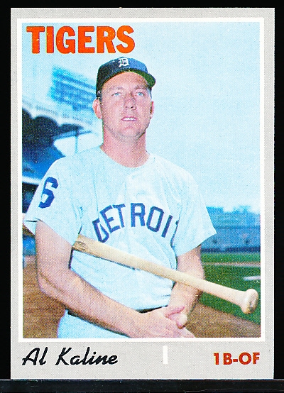 1970 Topps Baseball- #640 Al Kaline, Tigers- Hi#