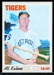 1970 Topps Baseball- #640 Al Kaline, Tigers- Hi#