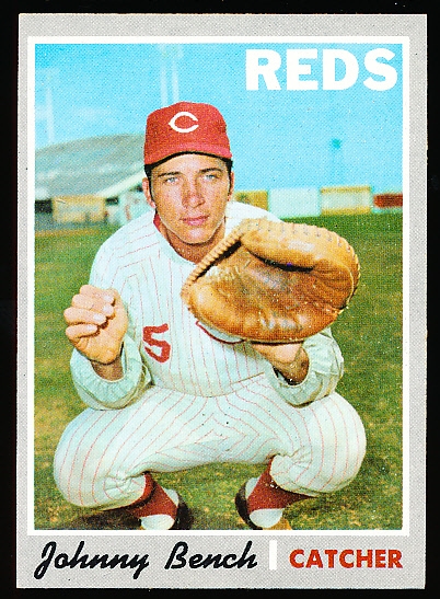 1970 Topps Baseball- #660 Johnny Bench, Reds- Hi#