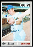 1970 Topps Baseball- #670 Ron Santo, Cubs- Hi#