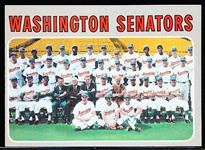 1970 Topps Baseball- #676 Senators Team- Hi#