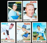 1970 Topps Baseball- 5 Diff Hi#’s