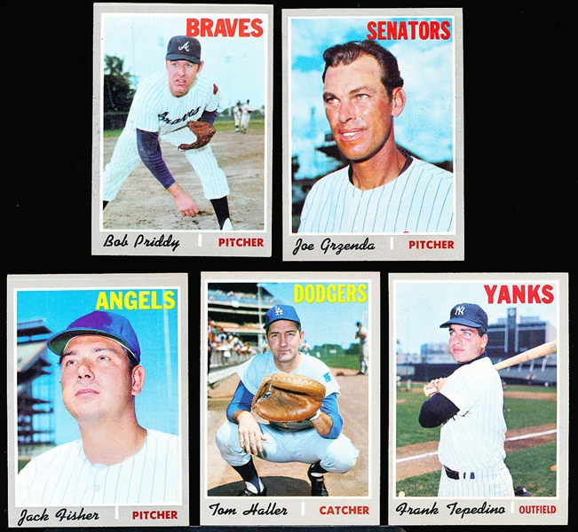 1970 Topps Bb- 5 Diff Hi#’s