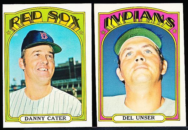 1972 Topps Bb- 2 Diff Hi#’s