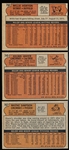 1972 Topps Bb- 3 Diff Hi#’s