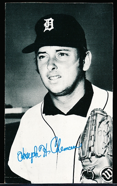 1974 Topps Baseball Deckle- #53 Joe Coleman, Tigers- Straight Edge Cut