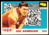 1955 Topps All American Football- #29 Leo Nomellini, Minnesota