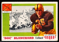 1955 Topps All American Football- #59 Doc Blanchard, Army