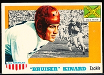 1955 Topps All American Football- #66 Bruiser Kinard, Ole Miss