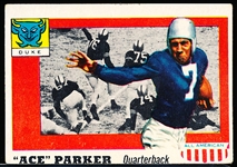 1955 Topps All American Football- #84 Ace Parker, Duke